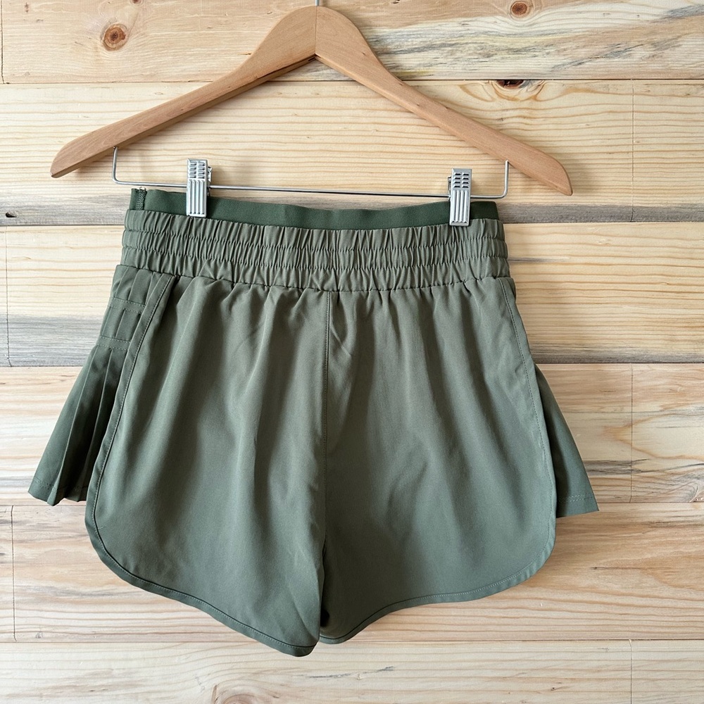 JoyLab Sage Green Women's Athletic Shorts - Picture 3 of 4